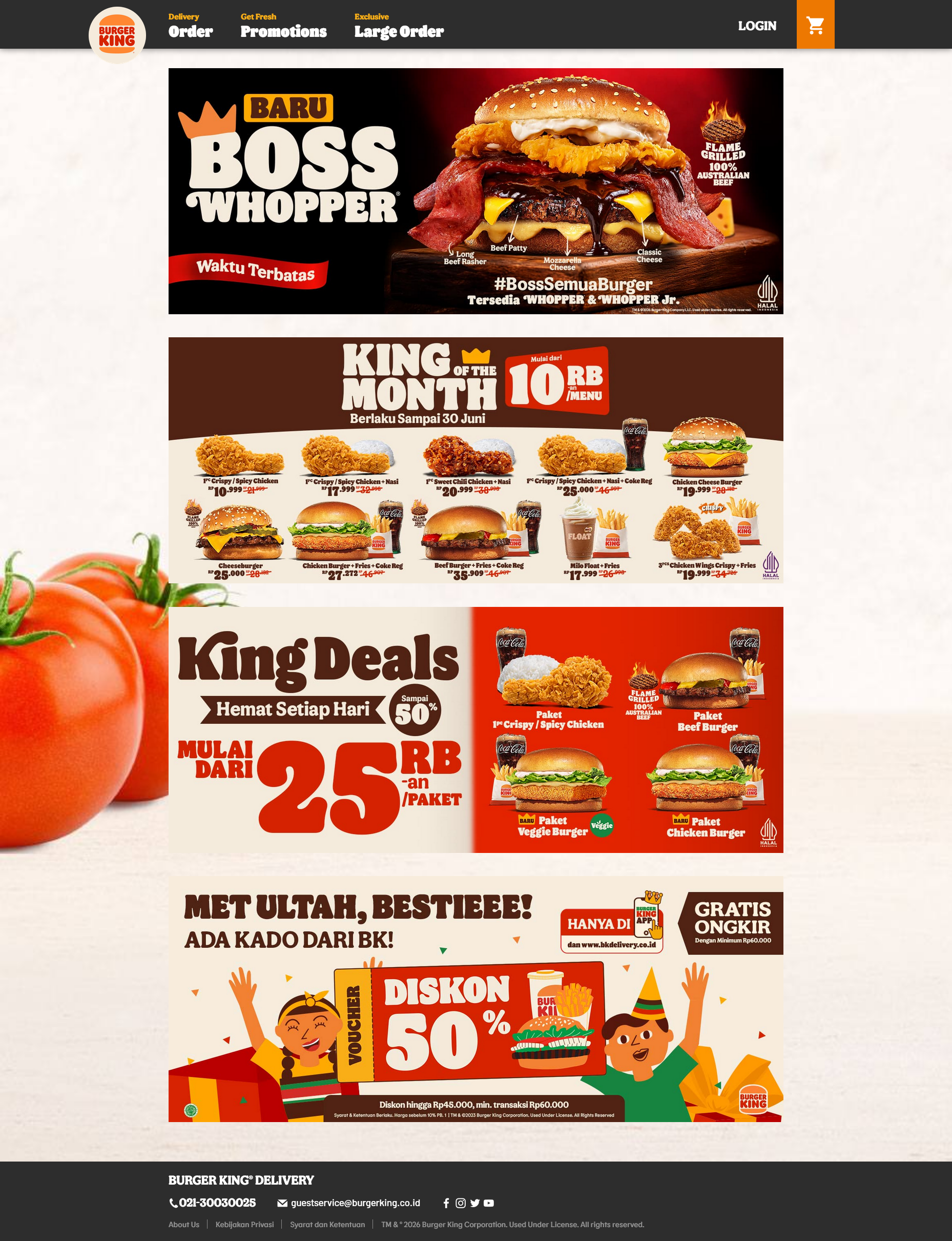 Burger King Delivery screenshot 1