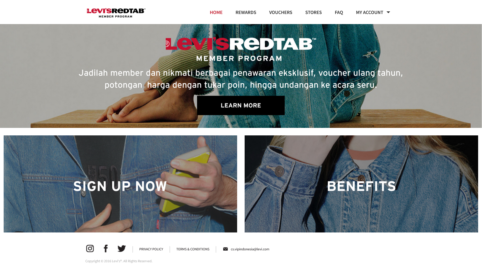 Levi's Red Tab screenshot 1
