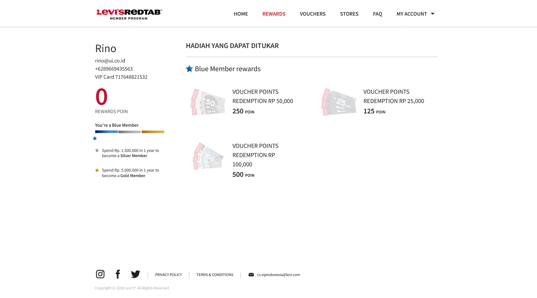 Levi's Red Tab screenshot 2